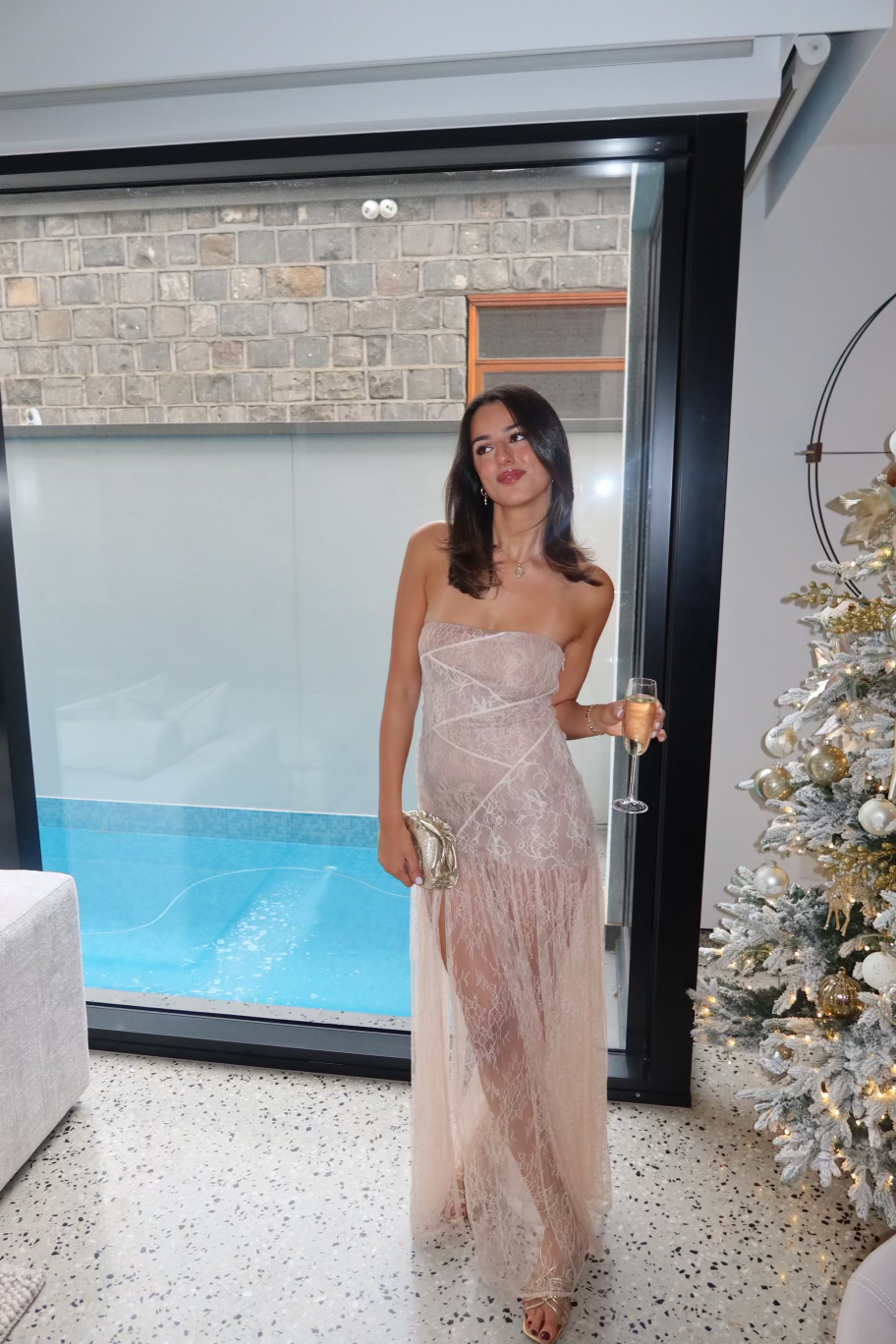 Retrofete Nicole Lace Dress