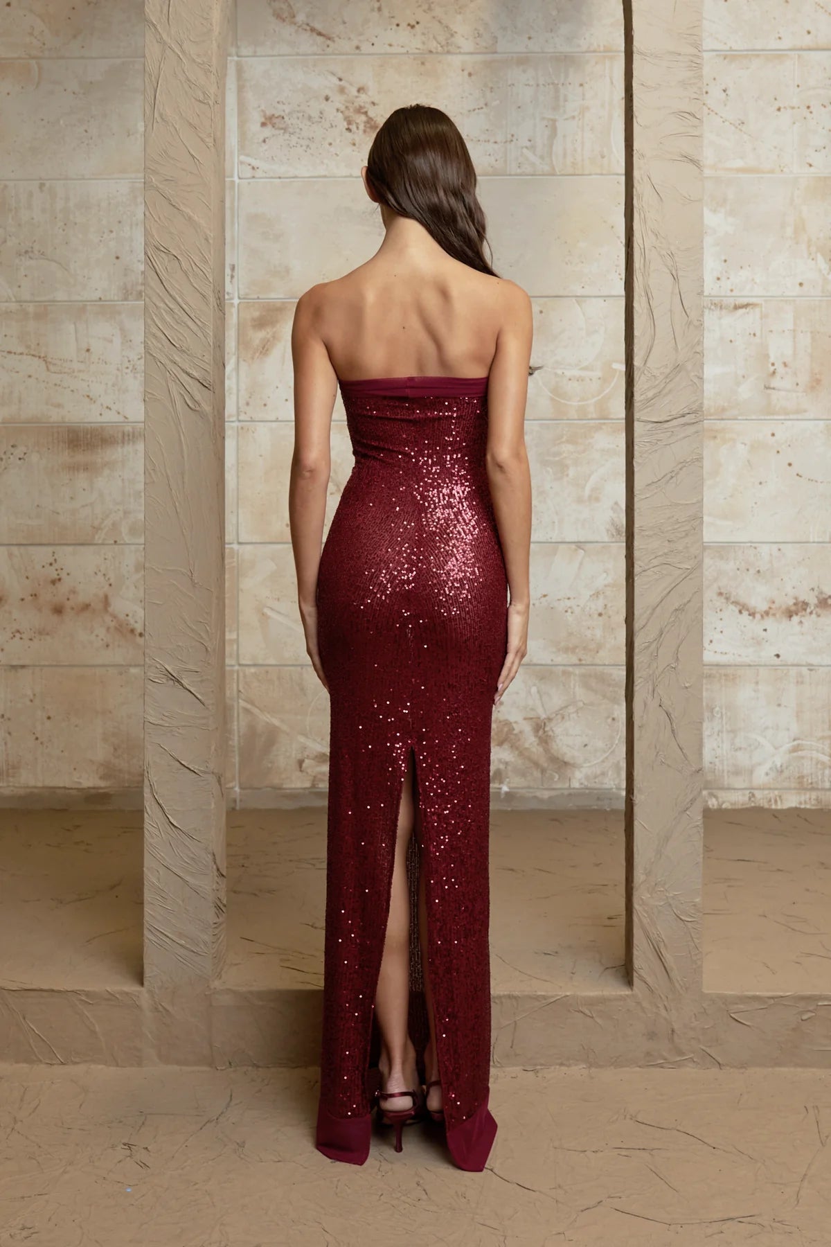 Fait Par Foutch Elizabeth Dress Ruby