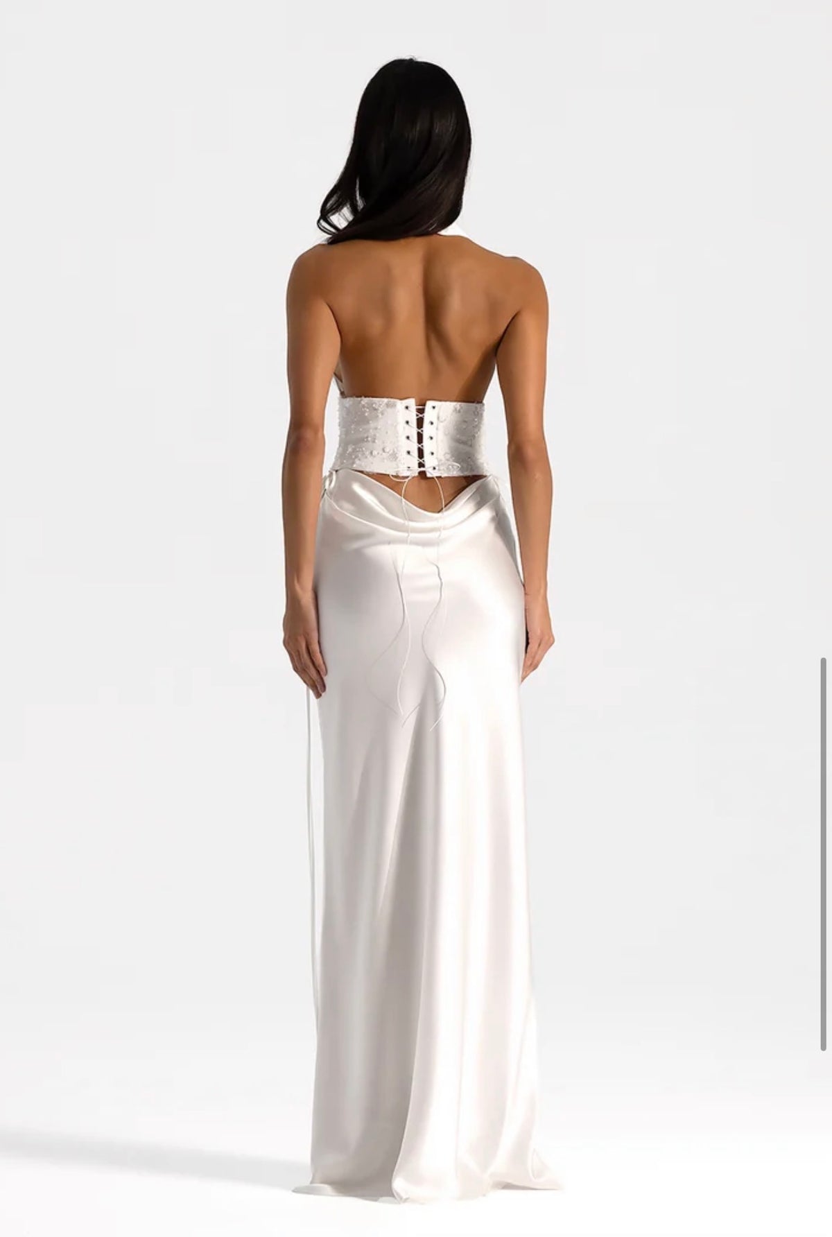 Natalie Rolt Bronte Top & Evelyn Maxi White