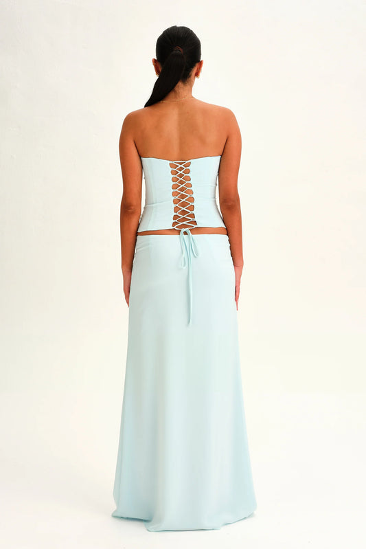 Dear Frankie Charlotte Corset & Skirt Blue