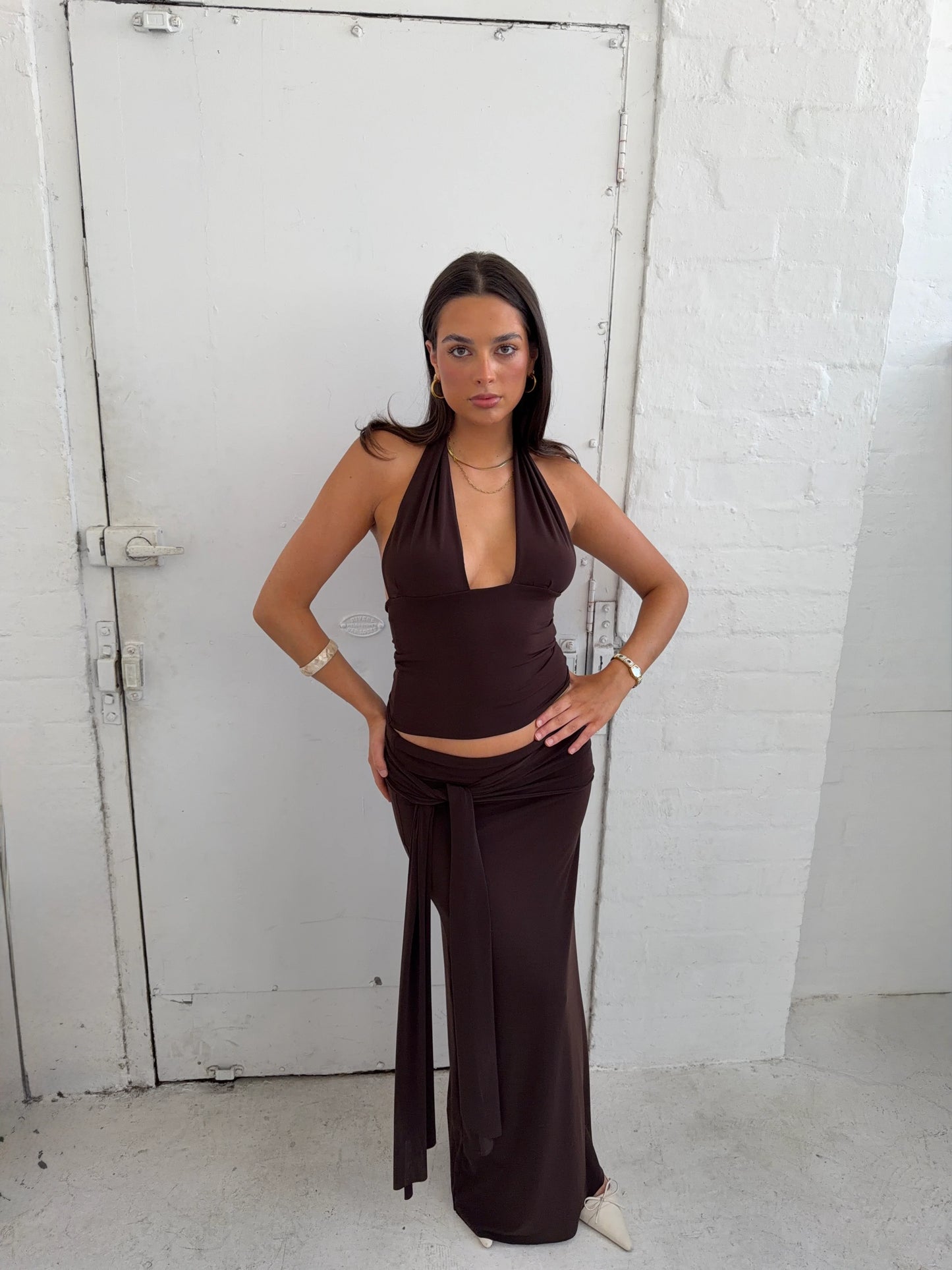 La Marie Sofia Set Brown