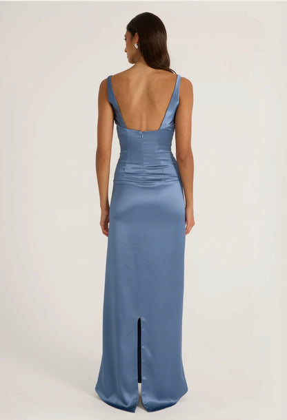 Ancegria Atlein Gown Blue