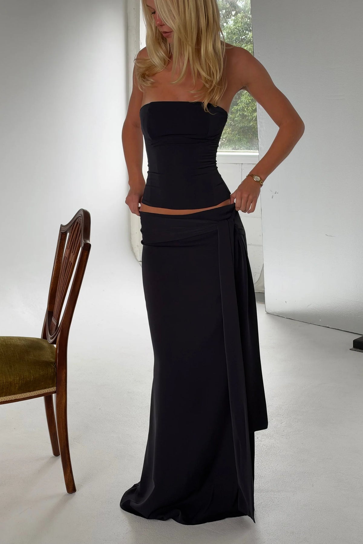 Sabelle Charlotte Corset & Skirt Midnight