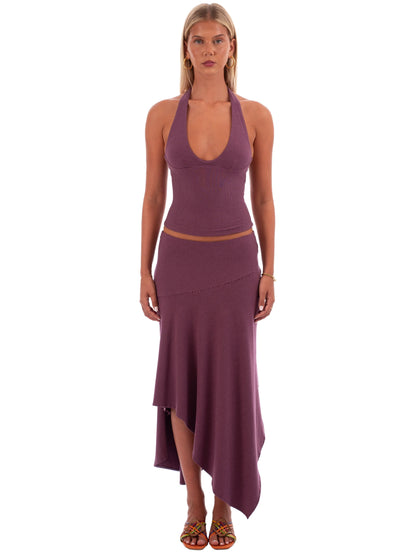 I Am Delilah Yasmin Halter Plum
