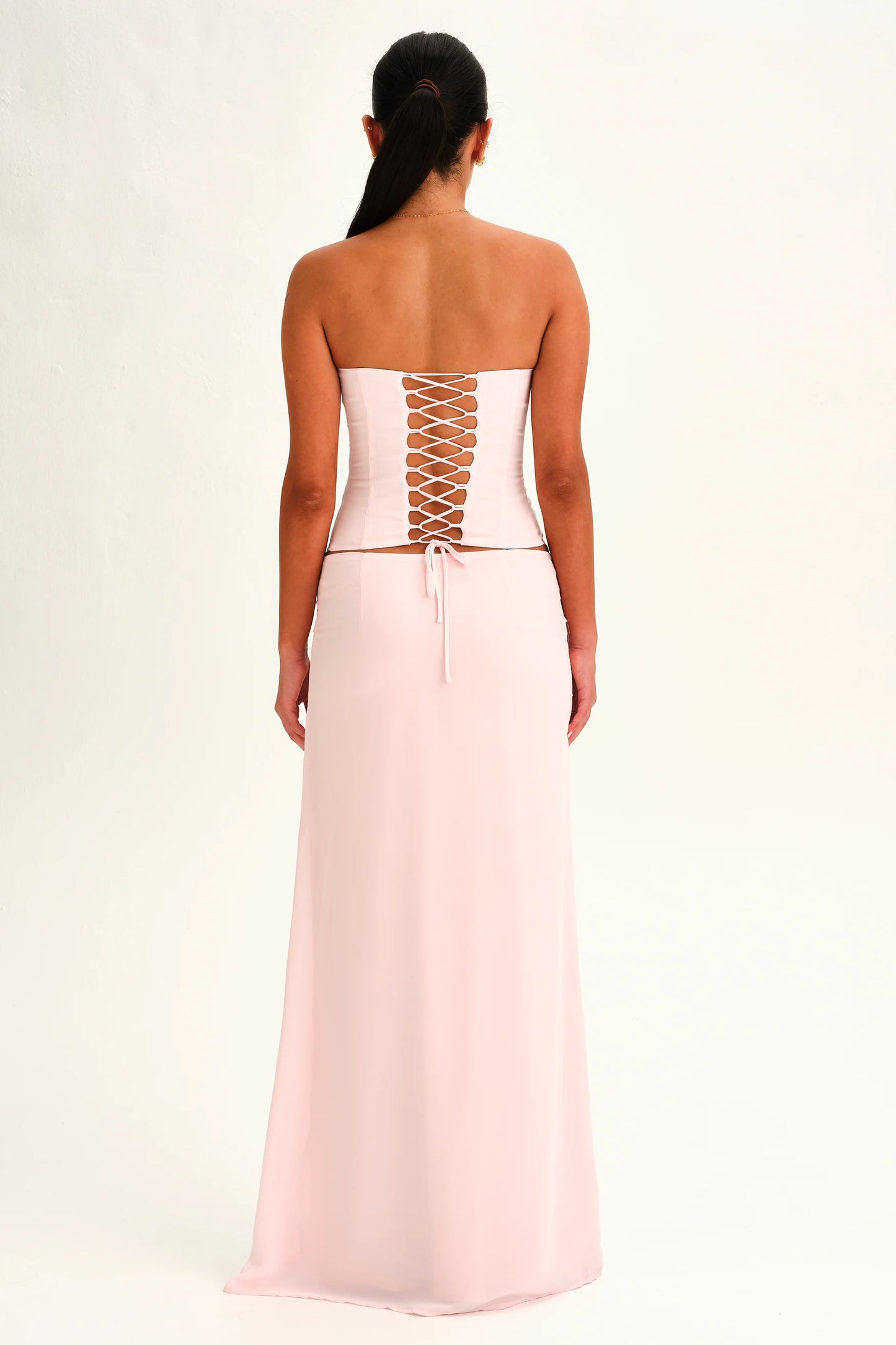 Dear Frankie Charlotte Corset & Skirt Pink