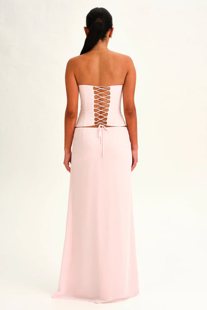 Dear Frankie Charlotte Corset & Skirt Pink