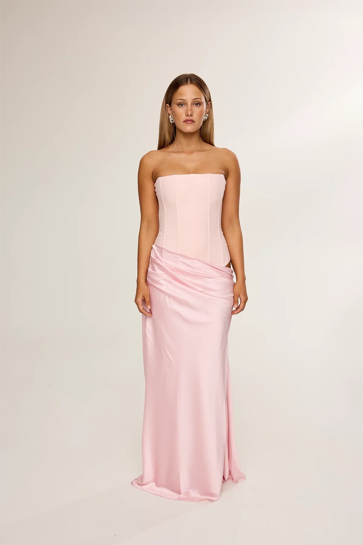 HNTR Huxley Gown Pink