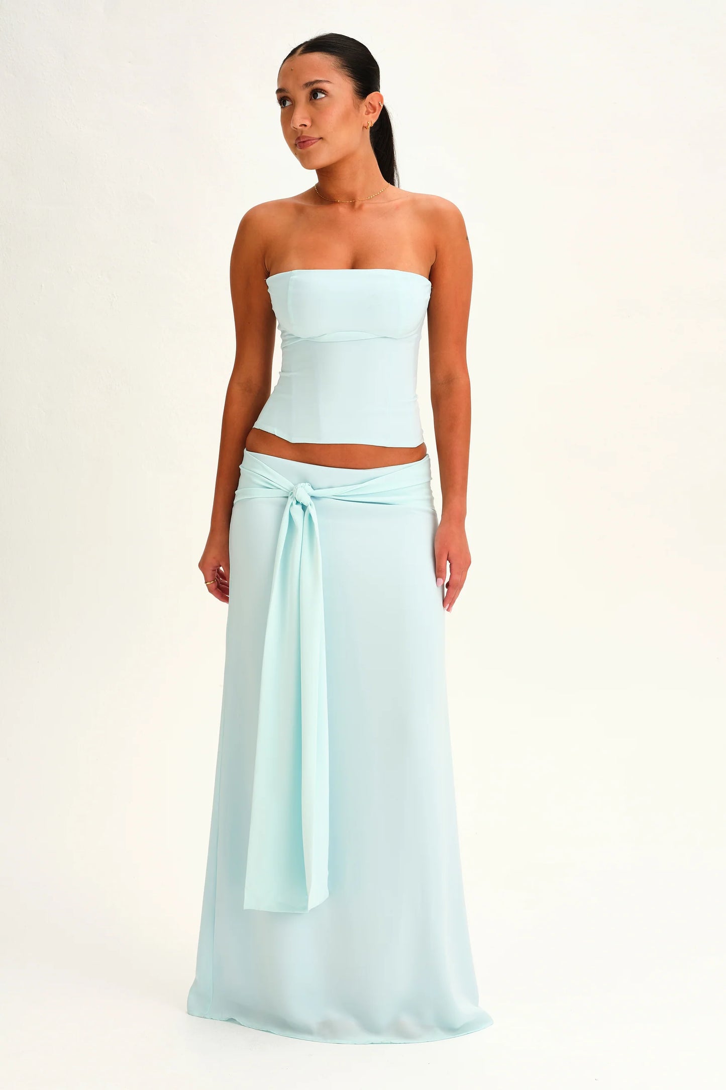 Dear Frankie Charlotte Corset & Skirt Blue