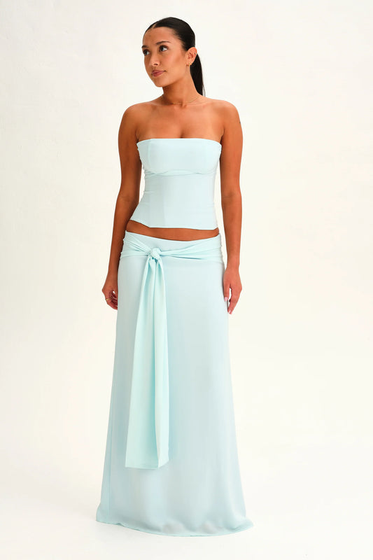 Dear Frankie Charlotte Corset & Skirt Blue