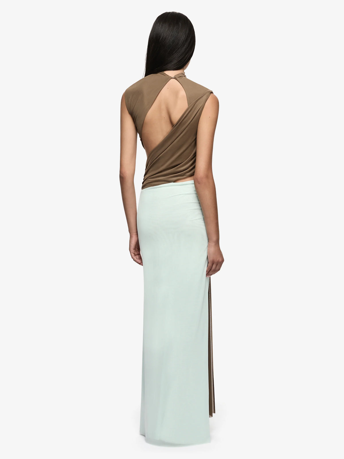 Bec & Bridge Conni Asym Dress Taupe