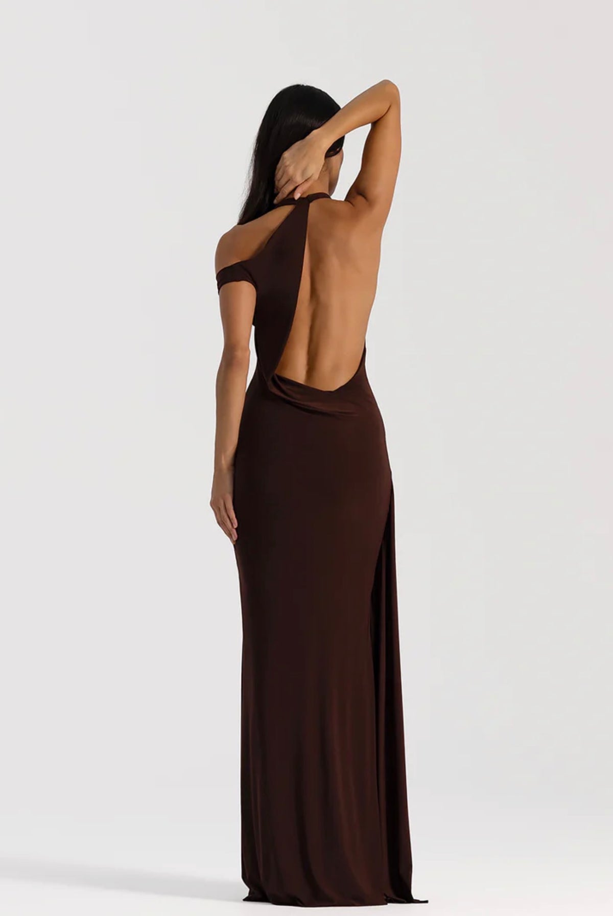 Natalie Rolt Mariela Gown Brown
