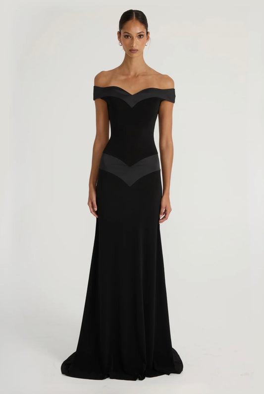 Ancegria Octavia Gown Black