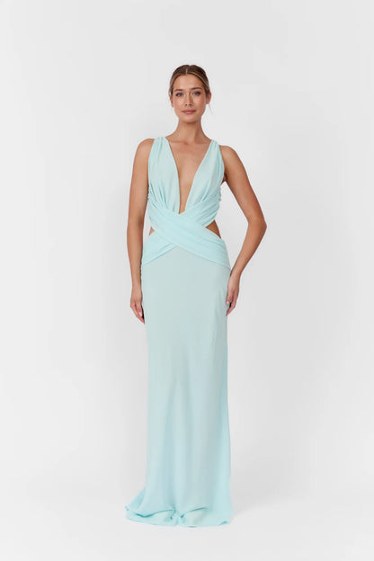 Mim & Bell Yvette Dress Aqua