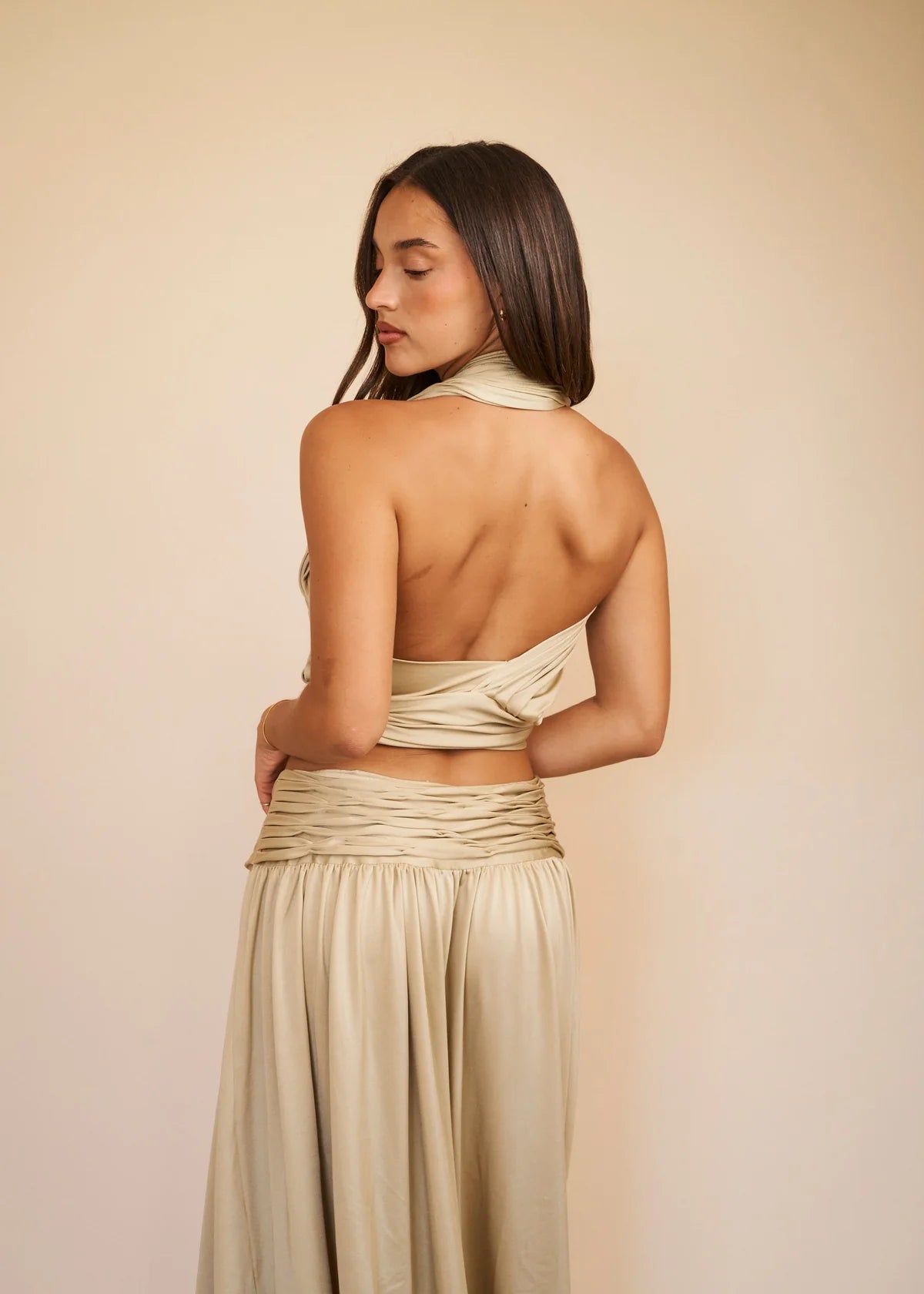 Koster Kulture Cora Top & Skirt Gold