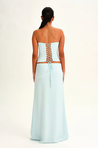 Dear Frankie Charlotte Corset & Skirt Blue