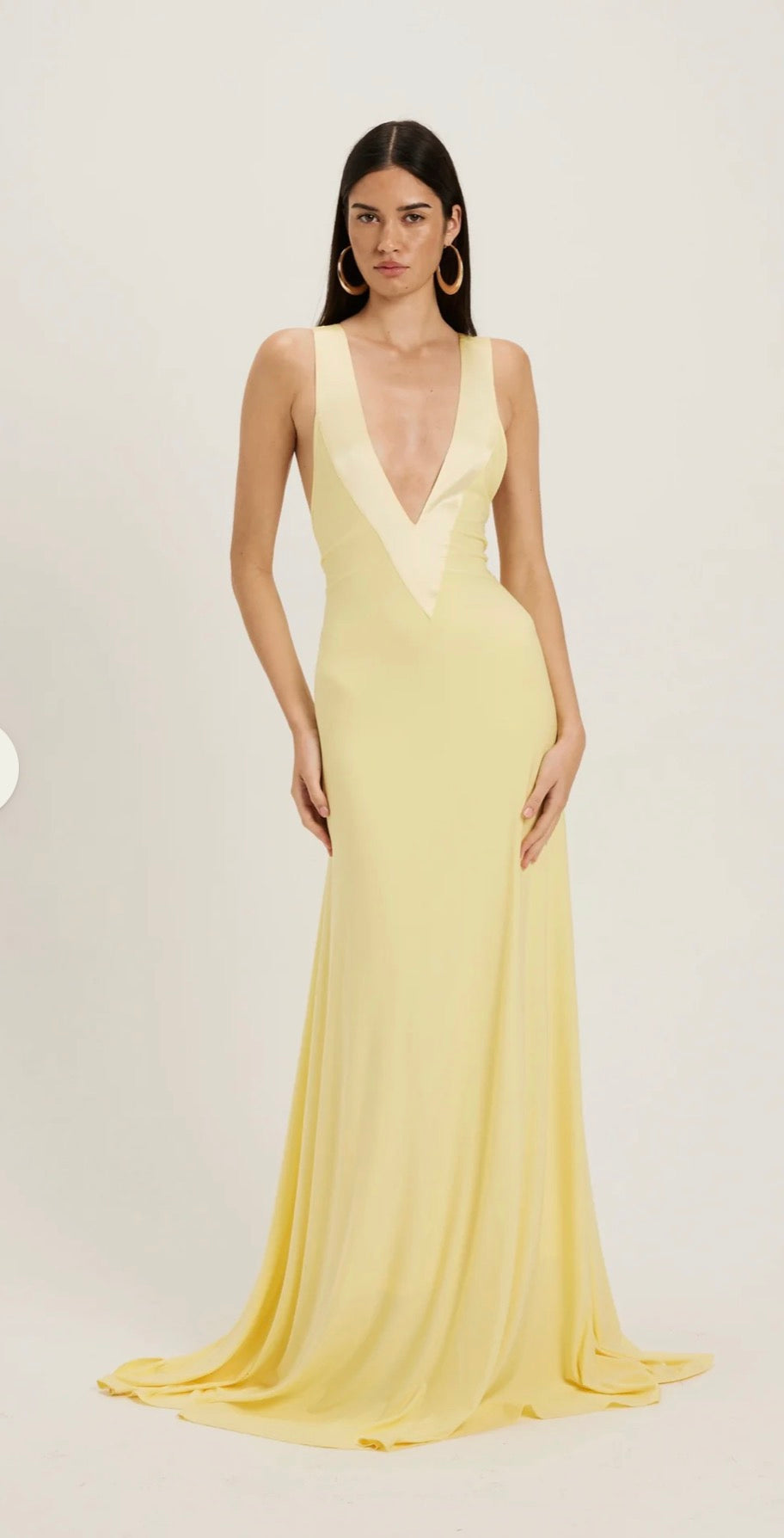 Ancegria Rosa Gown Yellow