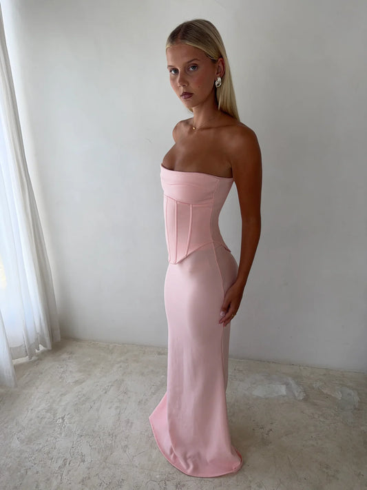 HNTR Louie Gown Pink