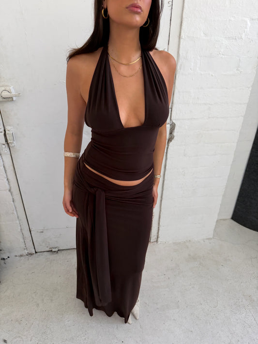 La Marie Sofia Set Brown